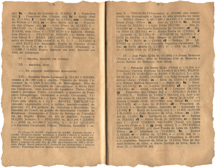 Esboço de uma Genealogia — Págs. 34 e 35