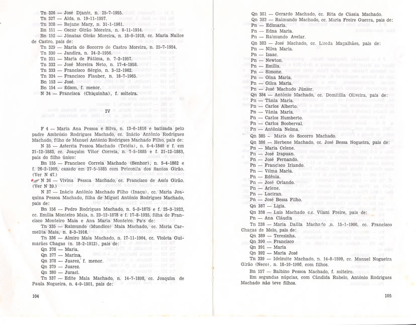 Os Girões — Págs. 104 e 105