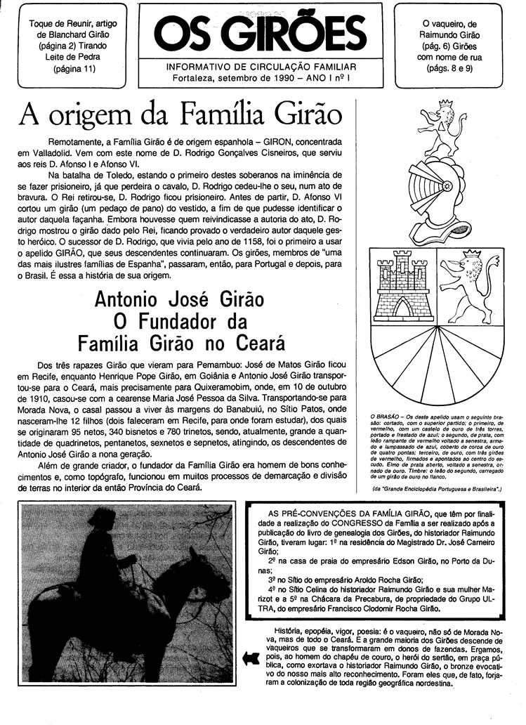 Edição I, pg. 1