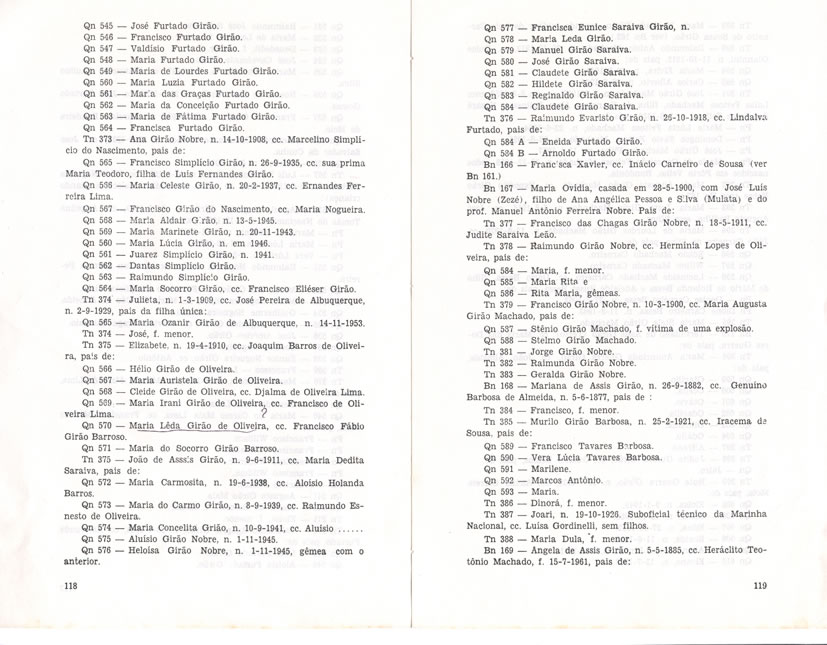 Os Girões — Págs. 118 e 119