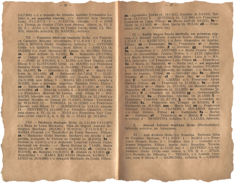 Esboço de uma Genealogia — Págs. 26 e 27