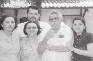 Wilma, Celso Júnior, Celso Luis e Cacilda