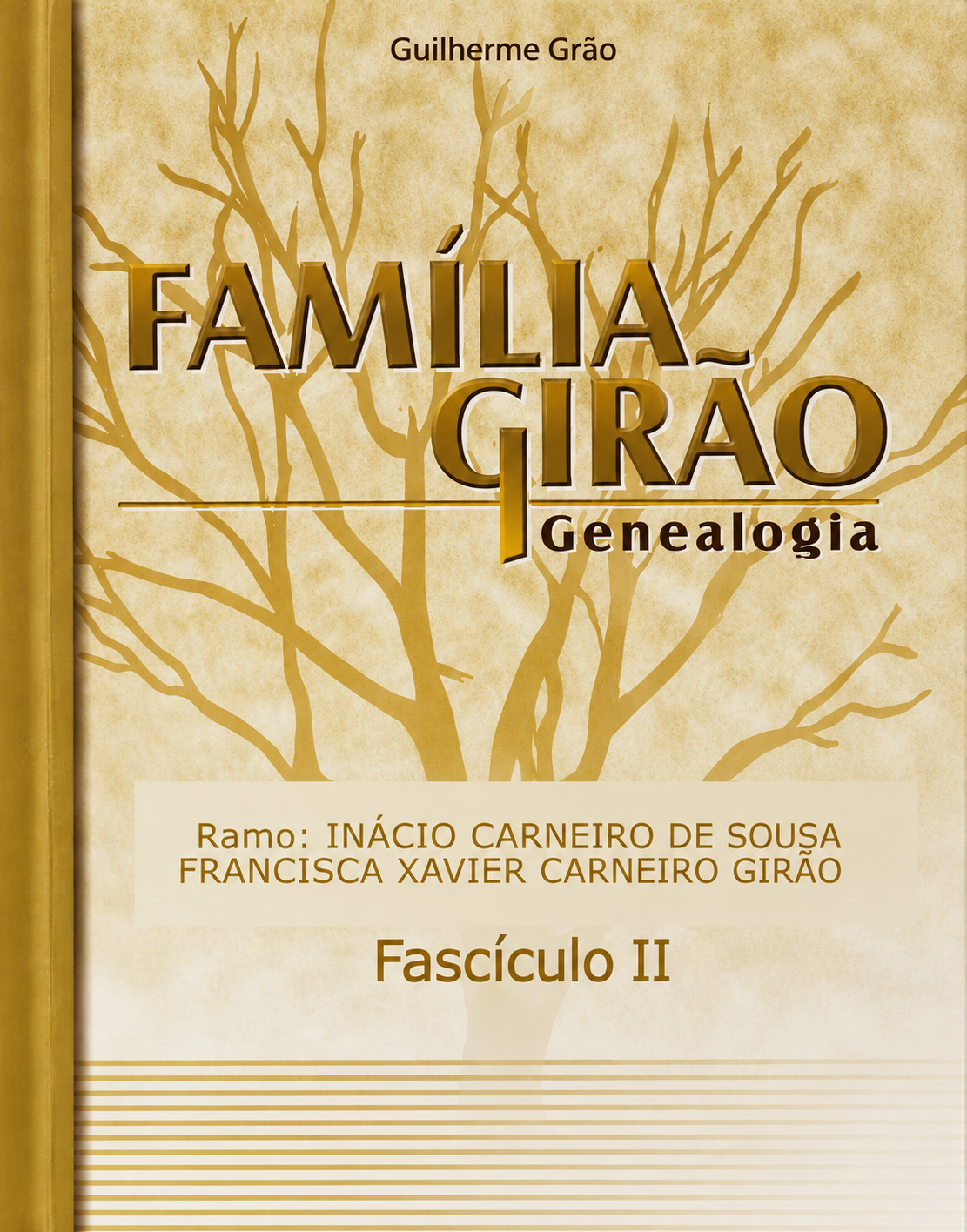 Capa do Fascículo II da genealogia da Família Girão