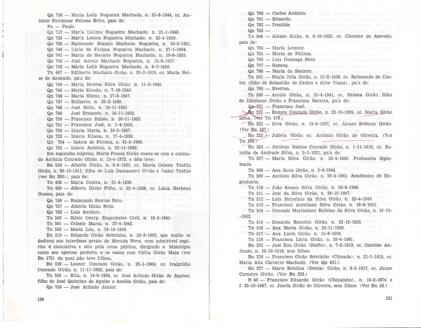 Os Girões — Págs. 130 e 131