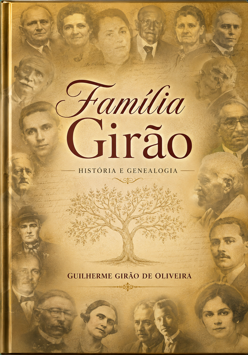 Capa do livro Família Girão — História e Genealogia