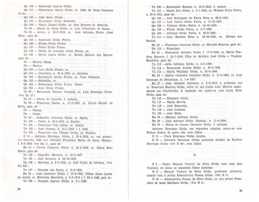 Os Girões — Págs. 84 e 85